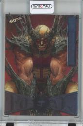 2021 Skybox Marvel Metal Universe Spider-Man  Wolverine Base/#100