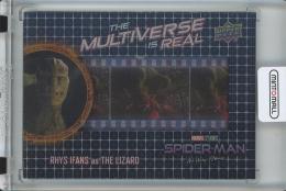 2023 Upper Deck Spider-Man No Way Home Rhys Ifans as The Lizard The Multiverse is Real Acetate/#FC-10