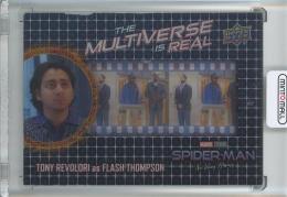 2023 Upper Deck Spider-Man No Way Home Tony Revolori as Flash Thompson The Multiverse is Real Acetate/#FC-4