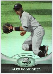 2011 Bowman Platinum #90 Alex Rodriguez