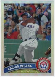 2011 Topps Chrome Refractors #165 Adrian Beltre