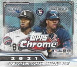 MLB 2021 TOPPS CHROME BASEBALL JUMBO