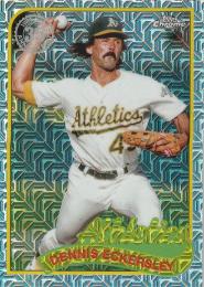 2024 Topps SERIES 2 #2T89C-3 Dennis Eckersley インサートカード 1989 Topps 35th Anniversary Silver Pack Chrome Mojo