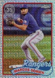 2024 Topps SERIES 2 #2T89C-71 Marcus Semien インサートカード 1989 Topps 35th Anniversary Silver Pack Chrome Mojo