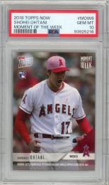 2018 TOPPS NOW SHOHEI OHTANI NOW6 【PSA10】 LOS ANGELES ANGELS