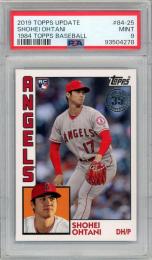 2019 TOPPS UPDATE SHOHEI OHTANI 84-25 【PSA9】 LOS ANGELES ANGELS