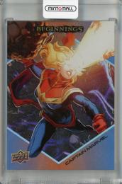 2023 Upper Deck Marvel Beginnings Volume 2 Series 2 Captain Marvel Micro Motion #86