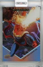 2023 Upper Deck Marvel Beginnings Volume 2 Series 2 Captain Marvel Micro Motion #86