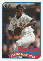 2024 Topps SERIES 2 #89B2-37 Pedro Martinez インサートカード 1989 Topps 35th Anniversary