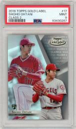 2018 TOPPS GOLD LABEL SHOHEI OHTANI 17 【PSA9】 LOS ANGELES ANGELS