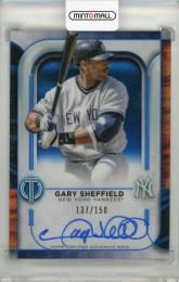 2022 TOPPS TRIBUTE BASEBALL Gary　Sheffield Autograph　Card【137/150】 New York Yankees