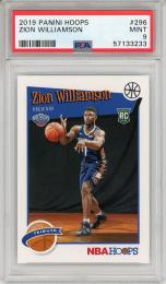 2019-20 PANINI Hoops Zion Williamson #296 (RC) 【PSA9 MINT】