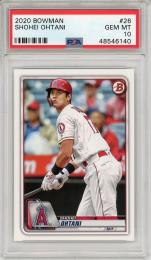 2020 TOPPS Bowman Shohei Ohtani #26 【PSA10 GEM MT】