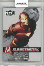 2024 SKYBOX Marvel Metal Universe  Iron Man Avengers Planet Metal Iron Armor #PM3《全体的に擦り傷アリ》 marvel