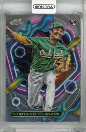 2023 Topps Cosmic Chrome Shintaro Fujinami Base #71 RC Oakland Athletics