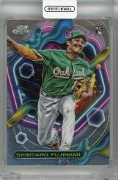 2023 Topps Cosmic Chrome Shintaro Fujinami Base #71 RC Oakland Athletics