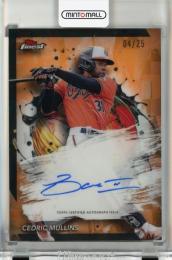 2024 TOPPS FINEST Cedric Mullins Orange Autographs #FA-CMC【04/25】