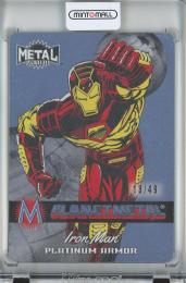 2024 SkyBox Metal Universe Avengers Iron Man Planet Metal Iron Armor/Platinum/#PM-18【18/49】