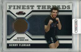 【表面スレ傷若干あり】2011 TOPPS UFC Finest  Kenny Florian Fighter Worn Gear