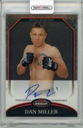 2011 TOPPS UFC Finest  Dan Miller Autograph