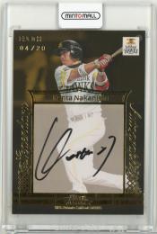 2025 EPOCH 福岡ソフトバンクホークス STARS&LEGENDS 中西健太 直筆サインカード【04/20】