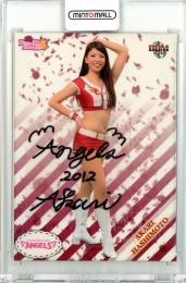 2012 BBM チアリーダーカード DANCING HEROINE 舞 橋本灯 直筆サインカード【04/60】