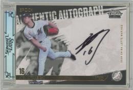 2025 EPOCH 千葉ロッテマリーンズ STARS & LEGENDS with MEMORABILIA / 種市篤暉  ゴールド版AUTHENTIC AUTOGRAPH直筆サインカード 【07/15】