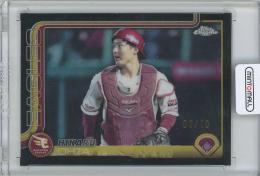 2025 TOPPS Chrome NPB #54 / 太田光(東北楽天ゴールデンイーグルス) Black Refractorsパラレルカード 【08/10】