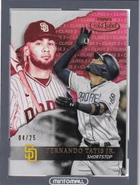 2020 Topps Gold Label Baseball San Diego Padres Fernando Tatis Jr. Base, Red Parallel Class 3 04/25