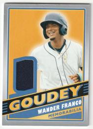 2020 UPPER DECK Goodwin Champions Goudey Memorabilia / WANDER FRANCO