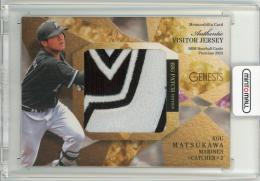 2023 BBM GENESIS 松川虎生 ビッグパッチカード【33/35】