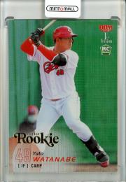 2025 BBM 1stバージョン 渡邉悠斗 金箔のルーキーパラレル【066/100】 広島東洋カープ