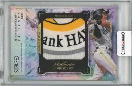 【裏面左側微キズあり】2022 BBM Genesis ジェネシス 柳田悠岐 (ソフトバンク) ビッグパッチカード【06/35】