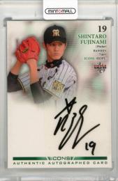 2013 BBM ICONS 藤浪晋太郎 直筆サインカード【13/20】《やや難あり(サインシールに若干ダメージあり)》 阪神タイガース