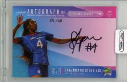 2025-2026 SAGA HISAMITSU SPRINGS ステファニー・サムディ 直筆サイン【09/48】 佐賀久光スプリングス