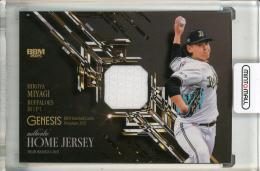 2025 BBM GENESIS 宮城大弥 メモラビリアカード【029/350】 オリックス・バファローズ