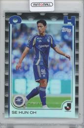 2025 TOPPS Jリーグ フラッグシップ オ セフン(FC町田ゼルビア) Black Foil Variationsパラレルカード 【07/10】