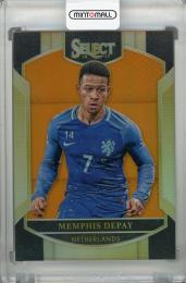 2016-17 Panini Select Netherlands Memphis Depay Terrace Base Orange(パラレル版) 10/75