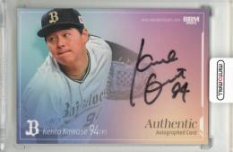 2025 BBM オリックス・バファローズ 川瀬堅斗 直筆サインカード【082/120】