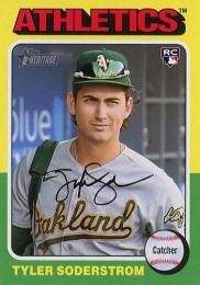 2024 Topps Heritage MLB #471 Tyler Soderstrom【Image Variations】レギュラーカード RC