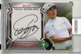 EPOCH JGTO 日本男子プロゴルフ 2025 蝉川泰果 直筆サインカード【55/74】