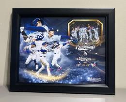 Los Angeles Dodgers Fanatics Authentic 2025 World Series Champions Framed 11" x 14" Collage