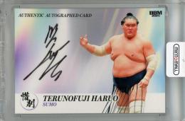 2025 BBM INFINITY 照ノ富⼠ 春雄 直筆サインカード 惜別版【66/70】 大相撲