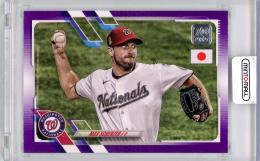 2021 TOPPS JAPAN EDITON Max Scherzer #193【48/50】 Washington Nationals