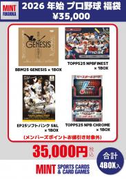[ポイント使用不可]2026 年始 国内野球 福袋 \35,000[要注意事項]