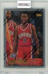 1996-97 Topps Allen Iverson #171 RC Philadelphia 76ers