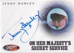 2006 RITTENHOUSE James Bond Dangerous Liaisons 40th Anniversary Style Autograph / Jenny Hanley