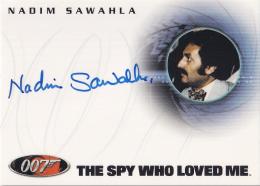2006 RITTENHOUSE James Bond Dangerous Liaisons 40th Anniversary Style Autograph / Nadim Sawahla