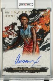 2021-22 Topps Inception Overtime Elite Ausar Thompson Autographs #IAATH【088/200】