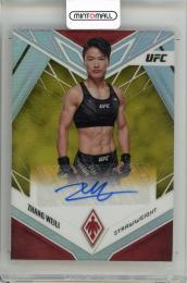 2023 Panini Chronicles UFC Zhang Weili Phoenix Autographs Gold #PXZWL